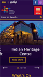 Mobile Screenshot of indianheritage.org.sg